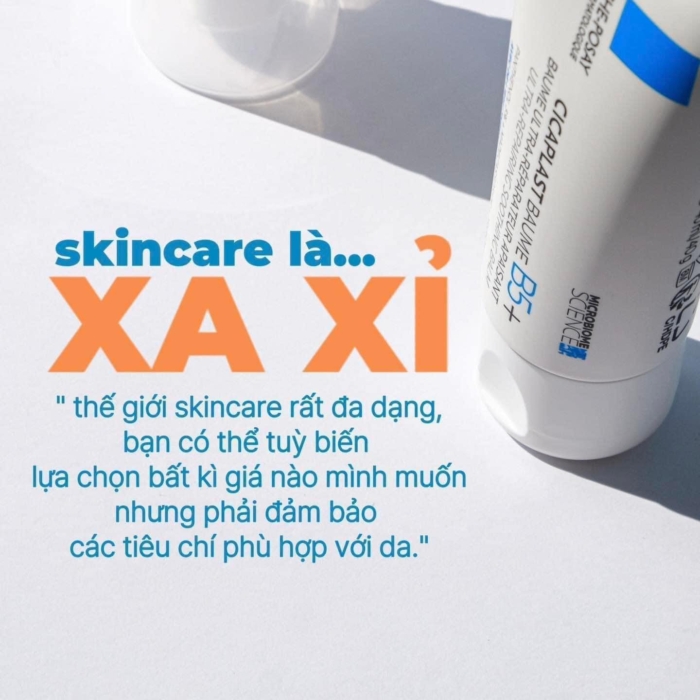 Skincare là xa xỉ với chúng ta?
